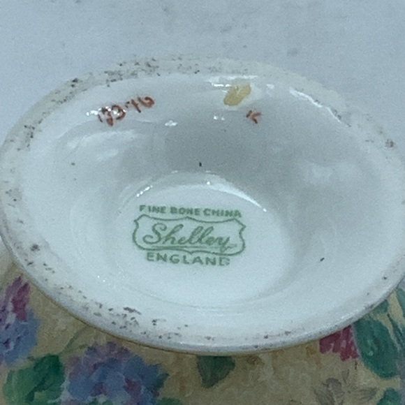 Vintage Shelley England Bone China Floral Chintz Teacup and S… - Picture 13 of 13